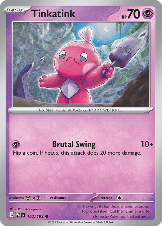 Tinkatink 102/193 - Reverse Holo