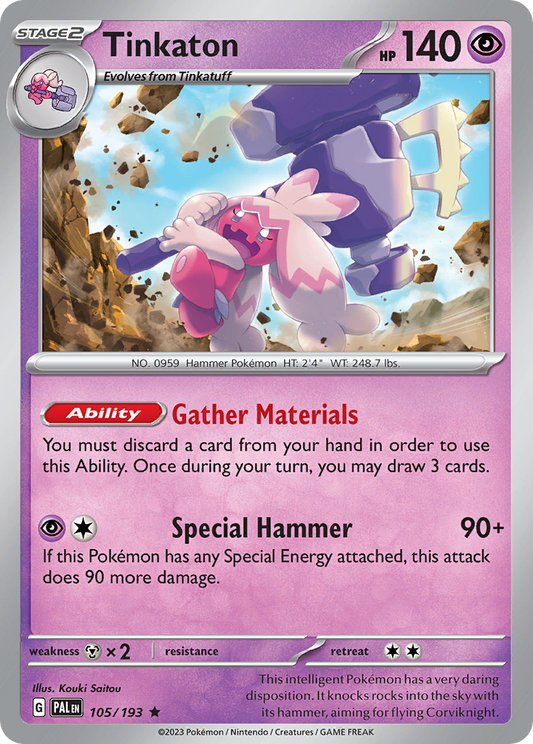Tinkaton 105/193 - Reverse Holo