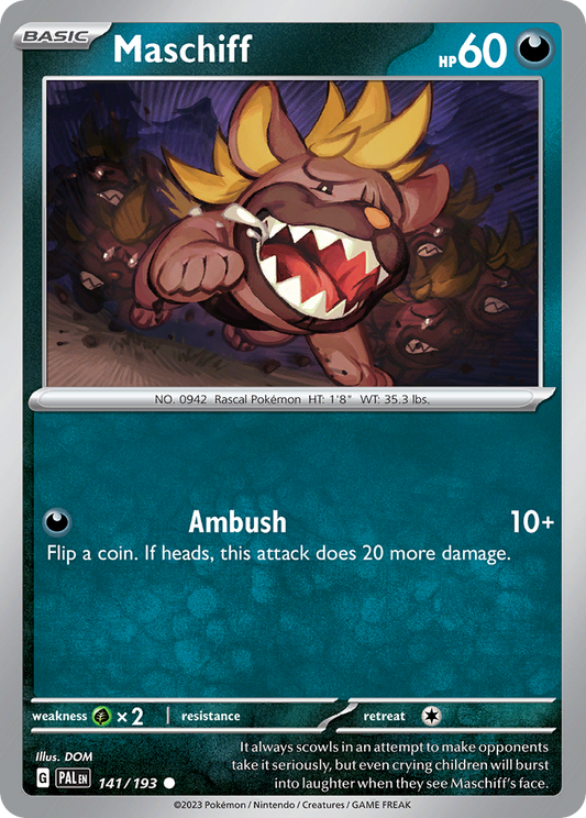 Maschiff 141/193 - Reverse Holo