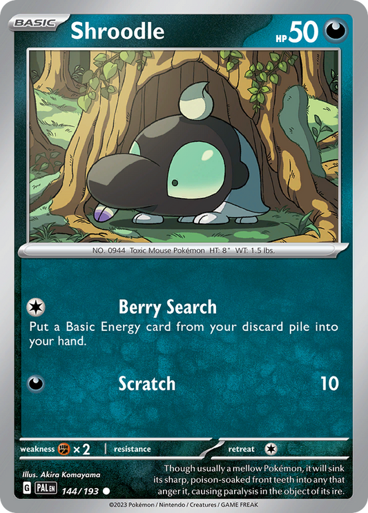 Shroodle 144/193 - Reverse Holo