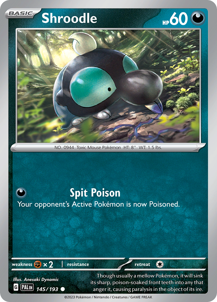 Shroodle 145/193 - Reverse Holo