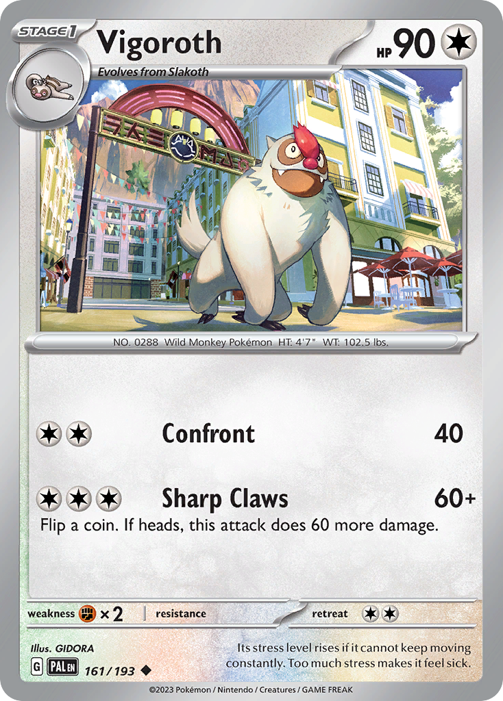 Vigoroth 161/193 - Reverse Holo