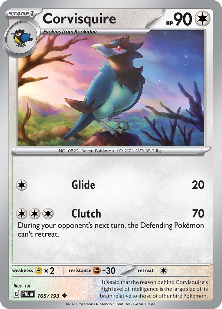 Corvisquire 165/193 - Reverse Holo