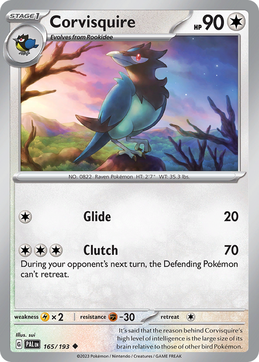 Corvisquire 165/193 - Reverse Holo