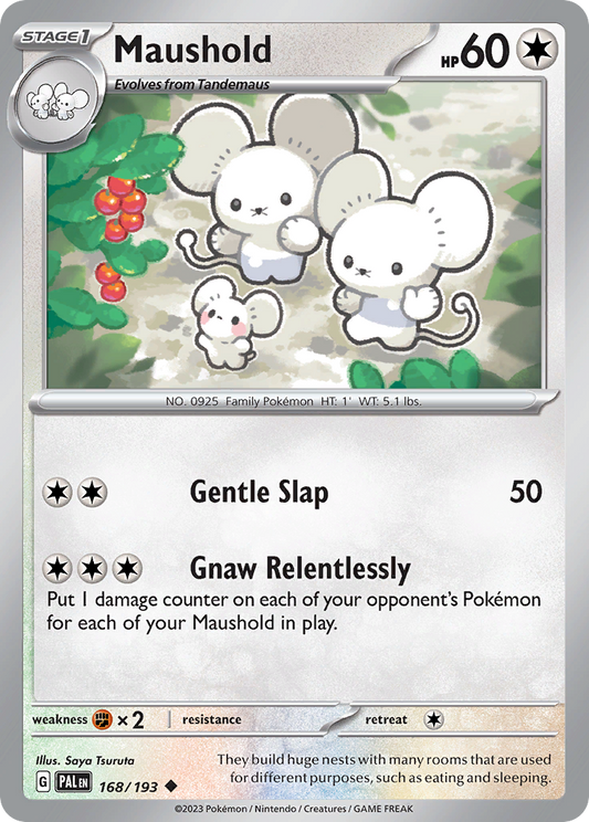 Maushold 168/193 - Reverse Holo
