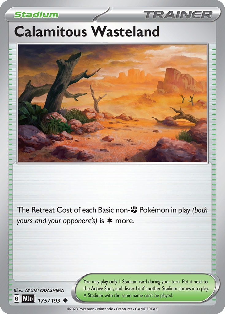 Calamitous Wasteland 175/193 - Reverse Holo