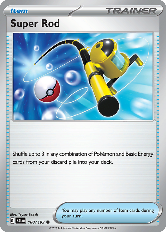 Super Rod 188/193 - Reverse Holo