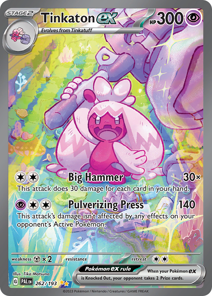 Tinkaton ex 262/193 - Reverse Holo
