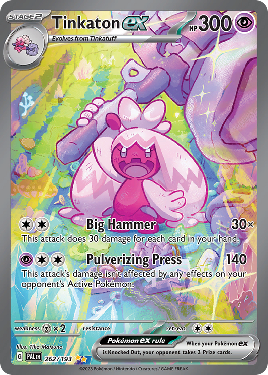 Tinkaton ex 262/193 - Reverse Holo