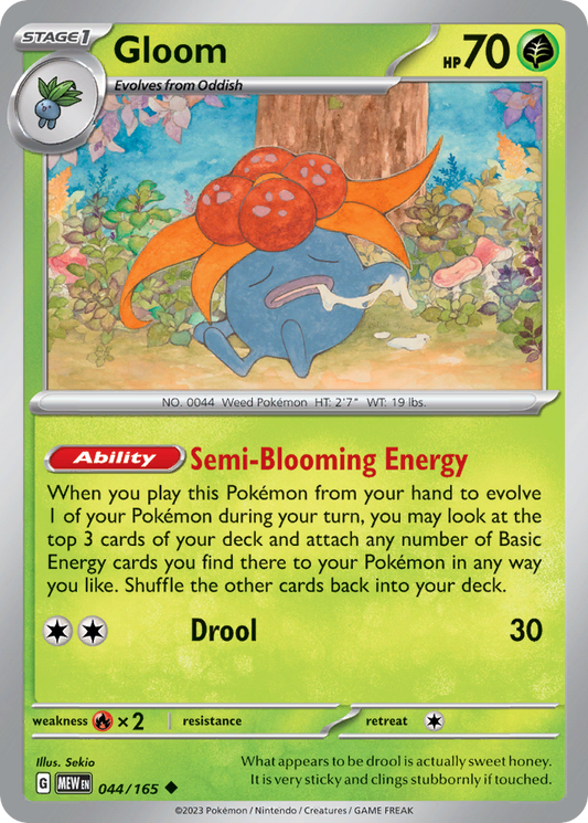 Gloom 044/165 - Reverse Holo