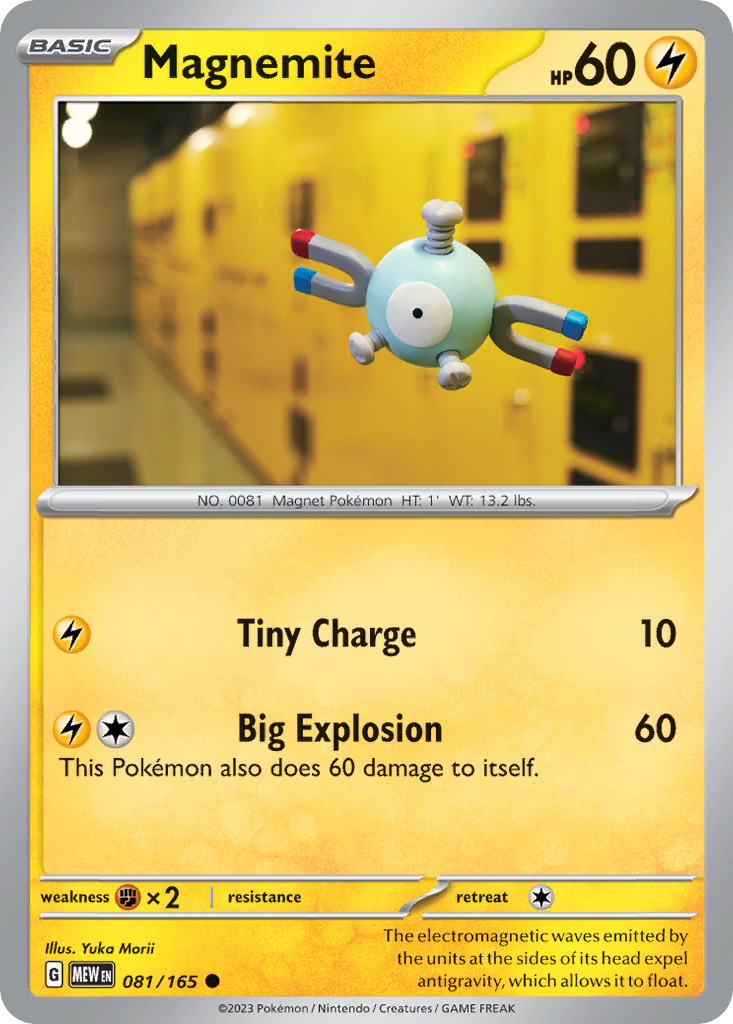 Magnemite 081/165 - Reverse Holo