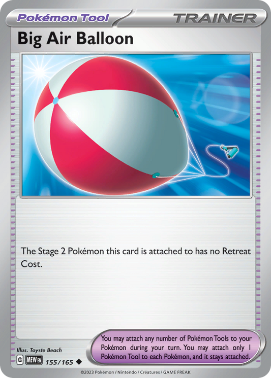 Big Air Balloon 155/165 - Reverse Holo