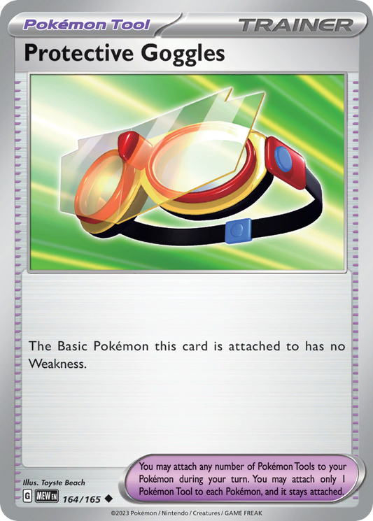 Protective Goggles 164/165 - Reverse Holo