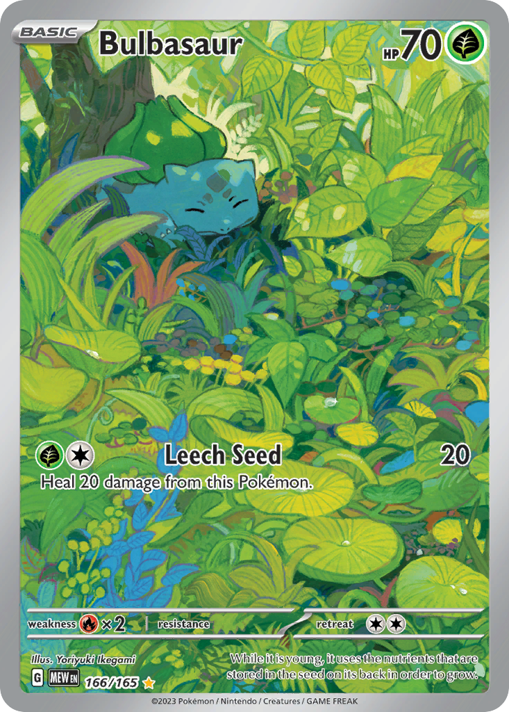 Bulbasaur 166/165