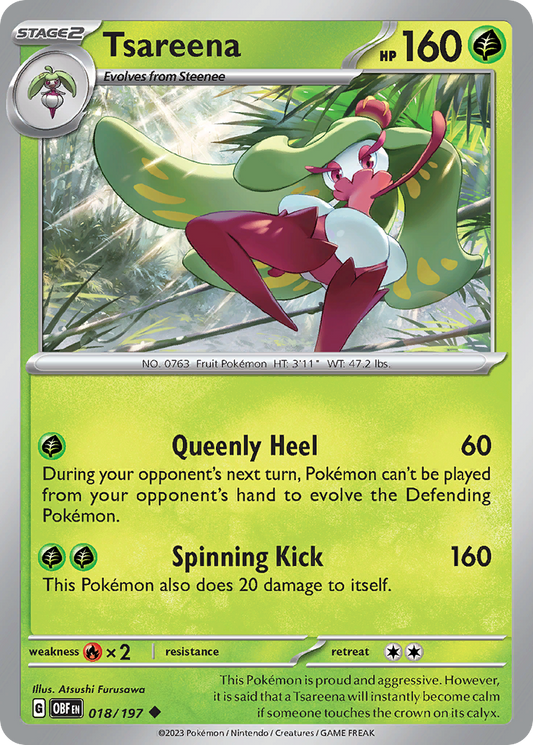 Tsareena 018/197 - Reverse Holo