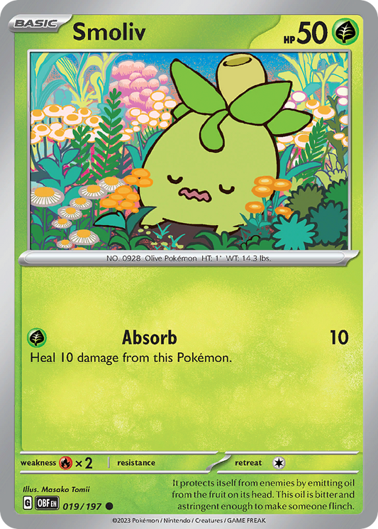 Smoliv 019/197 - Reverse Holo
