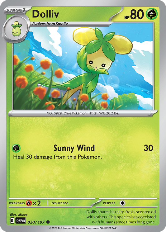 Dolliv 020/197 - Reverse Holo