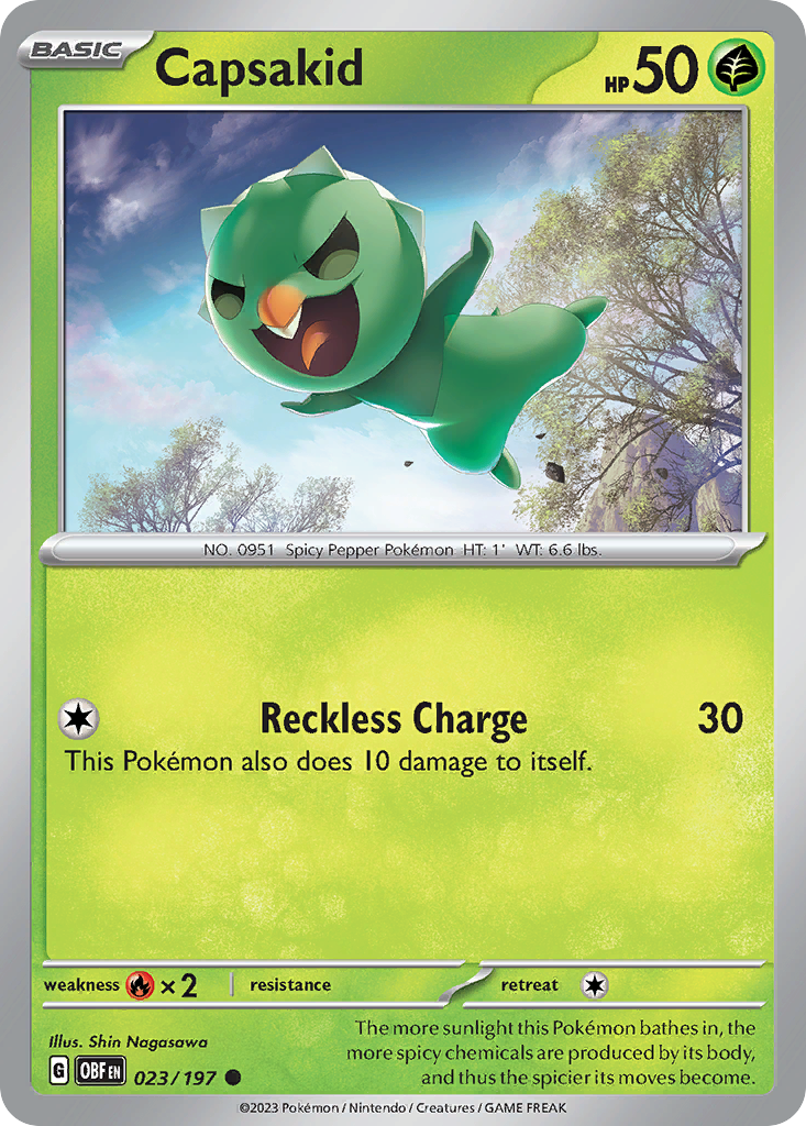 Capsakid 023/197 - Reverse Holo