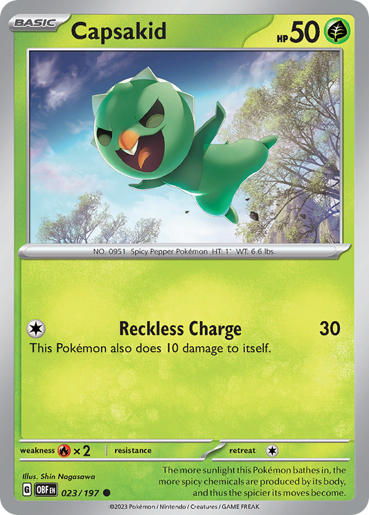 Capsakid 023/197 - Reverse Holo
