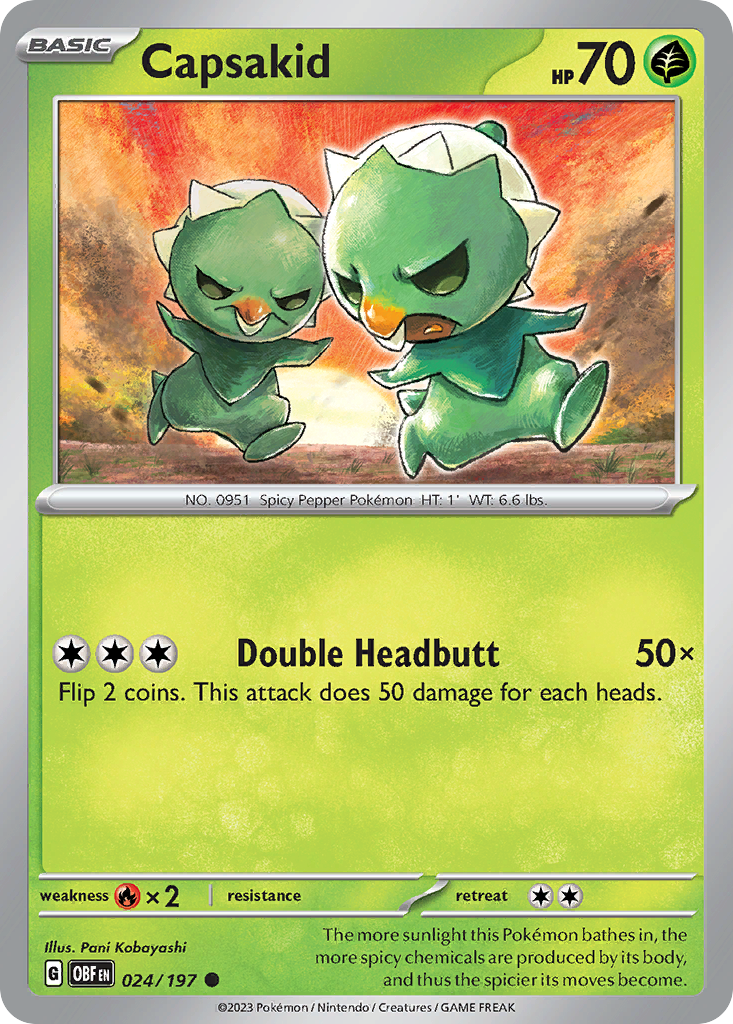 Capsakid 024/197 - Reverse Holo