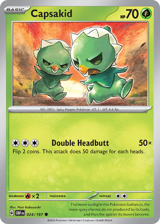Capsakid 024/197 - Reverse Holo