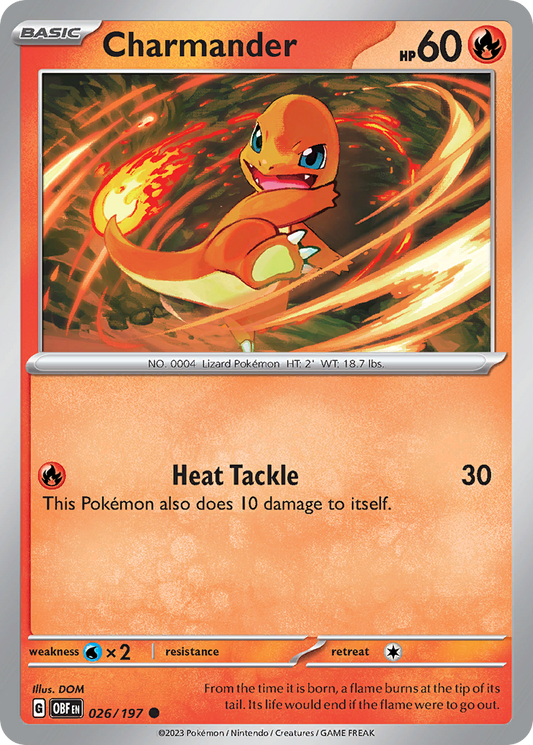 Charmander 026/197 - Reverse Holo