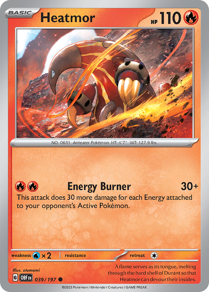 Heatmor 039/197 - Reverse Holo