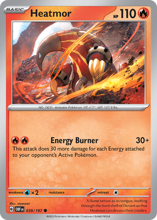 Heatmor 039/197 - Reverse Holo