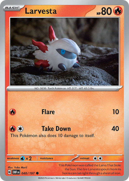 Larvesta 040/197 - Reverse Holo