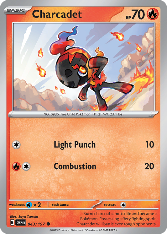 Charcadet 043/197 - Reverse Holo