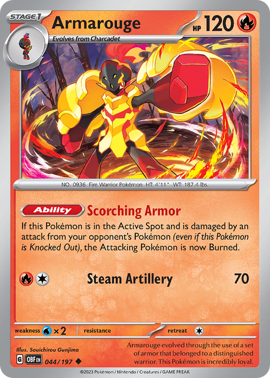 Armarouge 044/197 - Reverse Holo