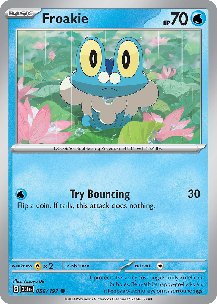 Froakie 056/197 - Reverse Holo