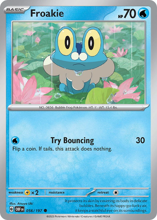 Froakie 056/197 - Reverse Holo
