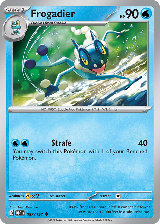 Frogadier 057/197 - Reverse Holo