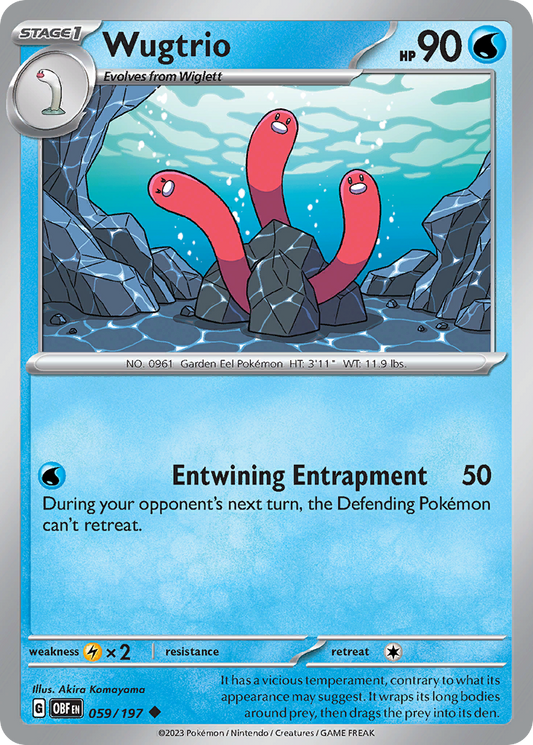 Wugtrio 059/197 - Reverse Holo