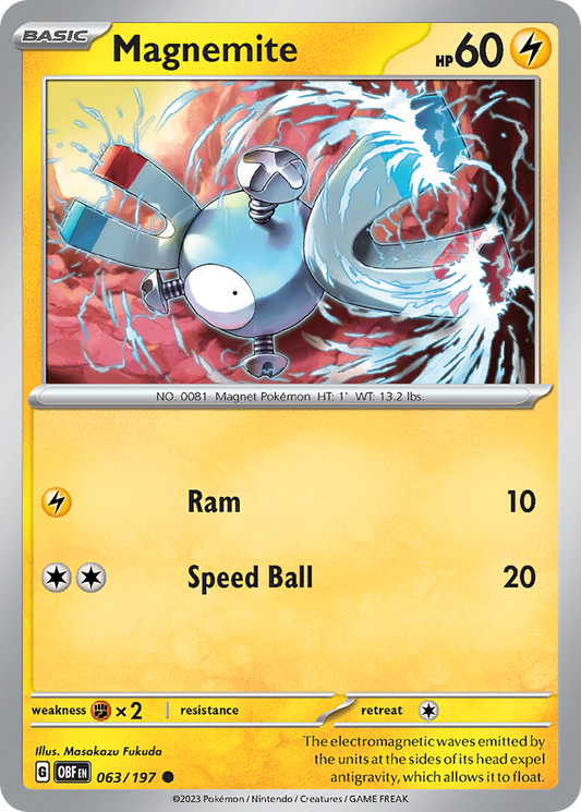 Magnemite 063/197 - Reverse Holo