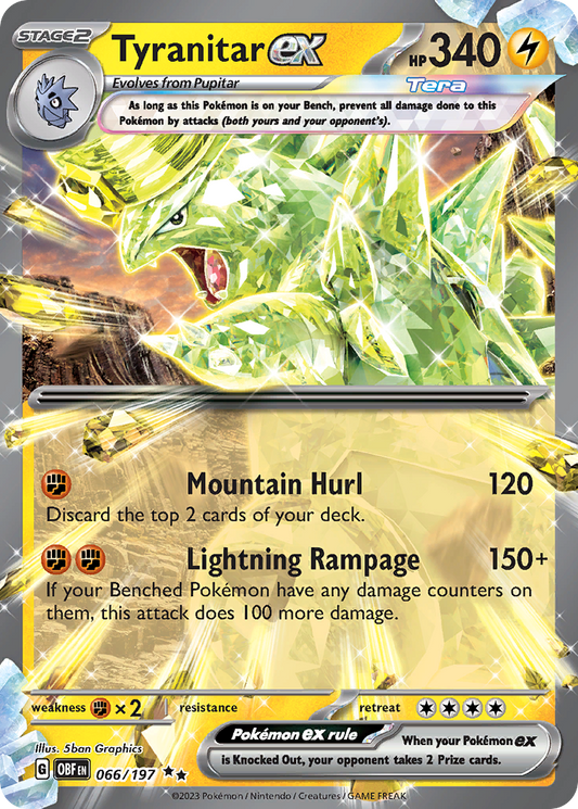 Tyranitar ex 066/197