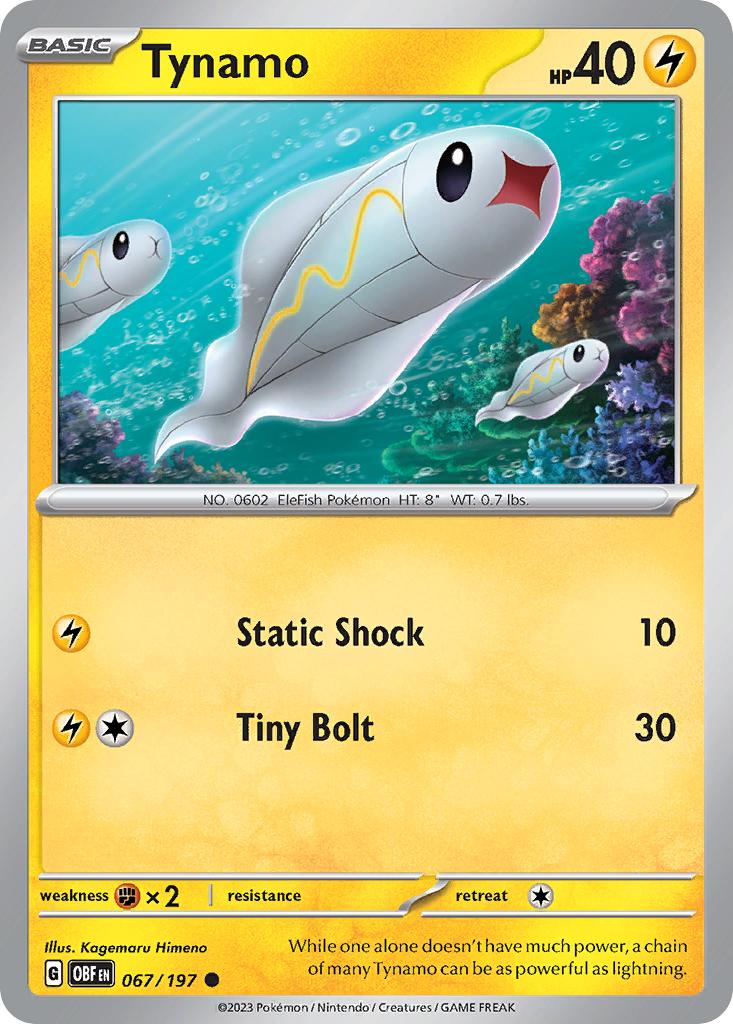 Tynamo 067/197 - Reverse Holo