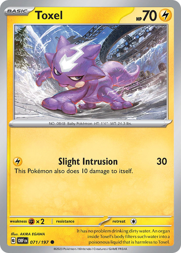 Toxel 071/197 - Reverse Holo