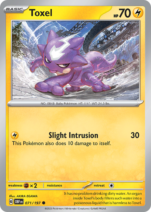 Toxel 071/197 - Reverse Holo
