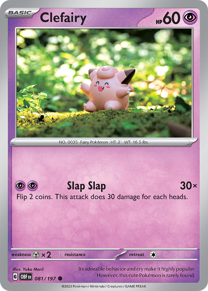 Clefairy 081/197 - Reverse Holo