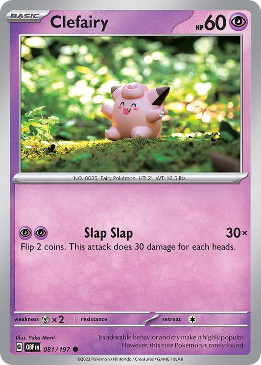 Clefairy 081/197 - Reverse Holo
