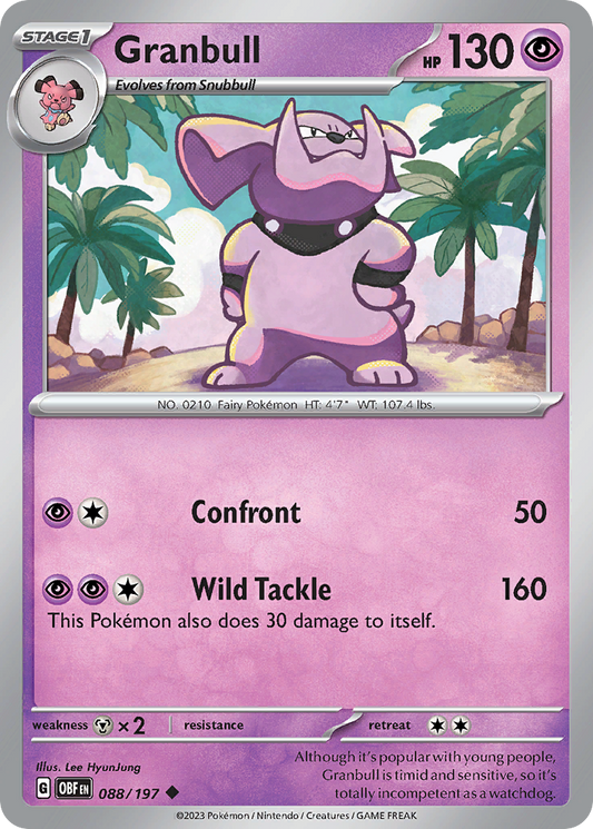 Granbull 088/197 - Reverse Holo