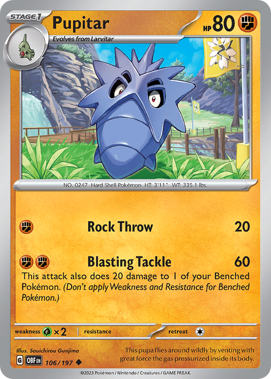 Pupitar 106/197 - Reverse Holo