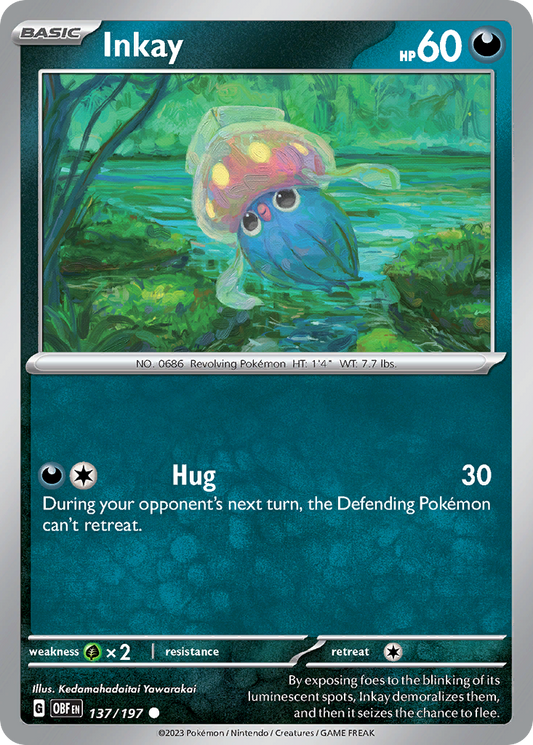 Inkay 137/197 - Reverse Holo
