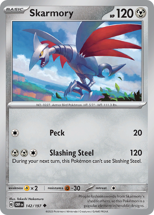 Skarmory 142/197 - Reverse Holo
