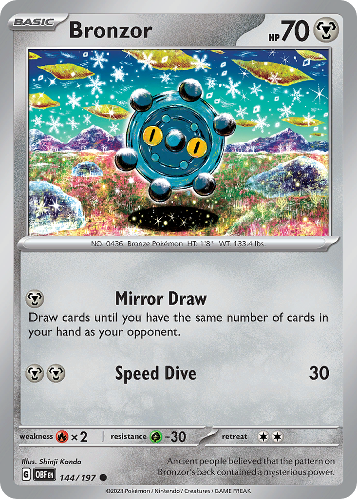 Bronzor 144/197 - Reverse Holo