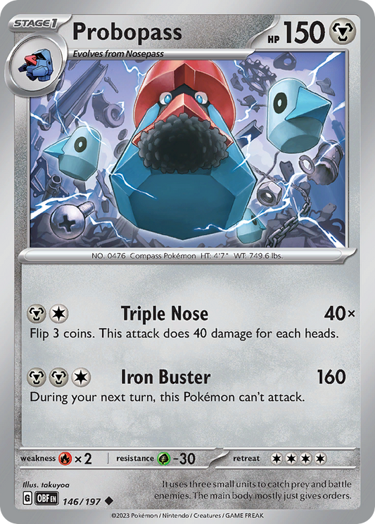 Probopass 146/197 - Reverse Holo
