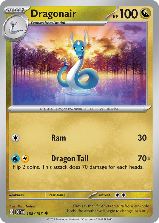 Dragonair 158/197 - Reverse Holo