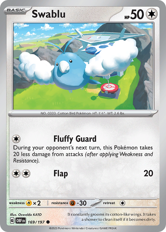 Swablu 169/197 - Reverse Holo